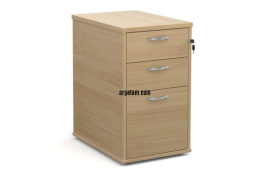 3 drawer office storage pedestal (under desk drawers) - with Key